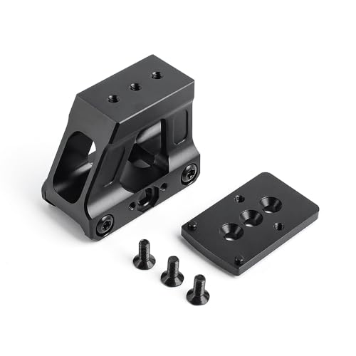 QIRUIMY Tactical Red Dot Riser Mount Scope Base 20mm Picatinny Rail for Red RMR Scope Sight