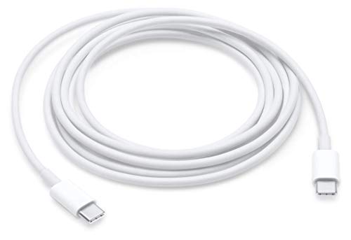 Image of The Black Store Original Dynamic Series Fast Charging Data Cable Type-C to Type-C for Laptop, Tablet, Smartphone (White, 100W 2M)