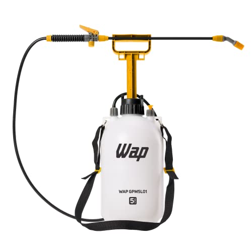 WAP Pulverizador Manual 5 Litros GPM5L01 Borrifador Com Compressão Prévia Jato Regulável Trava Para