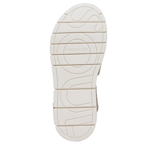 Naturalizer SOUL Women's Pippa Fisherman Sandal Dark Porcelain Beige 9.5 M4