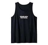 Nobody Cares Work Harder Training Sport Laufen Fitness Tank Top