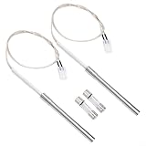 【Pacchetto pratico】Il kit include 2 hotrod di accensione, 2 fusibili e 2 viti. Con i fusibili di ricambio in dotazione potrete garantire sessioni di barbecue senza interruzioni.
