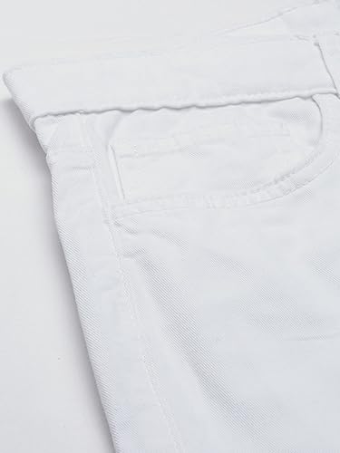 Image of The Indian Garage Co Men Slim Fit Solid Mid-Rise Chino Shorts