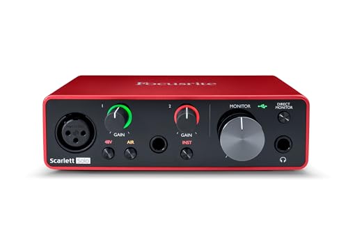 Focusrite Scarlett Solo 3ª Gen. Interfaz de Audio USB