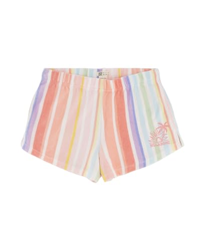 Image of Billabong Girls' Mad for You Elastic Waist Pull-on Shorts, Side Seam Pockets, Casual & Comfortable