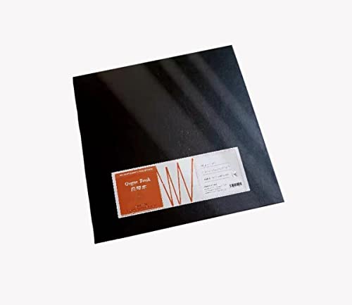 BAOHONG Watercolor Book Organ Design Foldable Academic Painting Book, Cold Press, 140 lb/300 GSM, 100% Cotton, 30 Pages, 6.7” * 6.7”