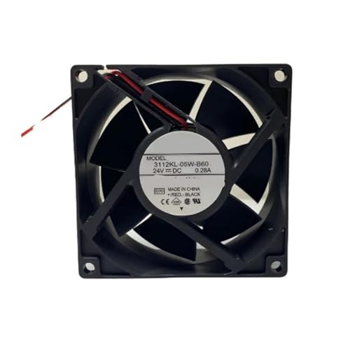 Ventilateurs axiaux CC silencieux à haut débit d'air 24 V 0,28 A pour boîtier serveur