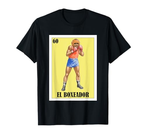 Funny Mexican Boxing Design - El Boxeador Camiseta