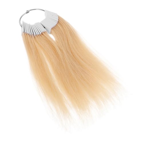TOYZFRIENDY Kit De Test Capillaire 30 Pièces Taille Standard Mèches Pour Coloration Professionnelle Salon De Coiffure Usage Formation Anneau D’échantillons De Cheveux Colorés