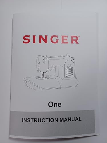 Singer One Manual for Sewing Machine