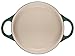 Le Creuset Olive Branch Collection Stoneware Mini Round Cocotte, 24 oz., Artichaut with Embossed Lid