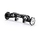 TILTA 15 mm LWS Dual-Rosettenadapter, kompatibel mit 15 mm LWS Stangen mit einem 3/8-Zoll-16-Gewinde mit einem 1/4-Zoll-20 Reduzierstück, Schwarz TA-DRA-15-B