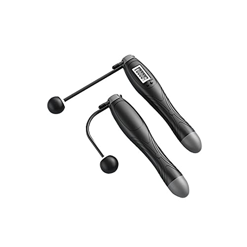 XIANGFATS Corde A Sauter Sport Corde de saut électronique sans fil avec Count auto intelligent sans fil Skip Calorie Consommation Consommation Fitness Building Building Tool d'exercice, Sports et dive