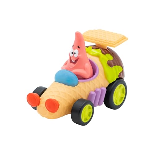 SpongeBob SquarePants Bikini Bottom Boaters Rev Up Racers with Spongebob and Patrick, Ages 3+, Gelb, 4 x 2 x 2.75 inches - Image 4