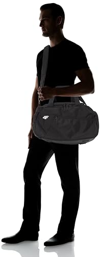 4F BAG U052 DEEP BLACK UNISEX ADULTS ONE SIZE, Deep Black, Contemporary - Image 4