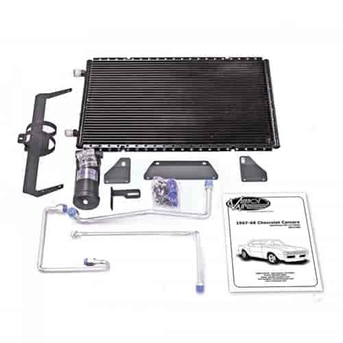 Vintage Air 021190 Horizontal Superflow Condenser Kit 1967-1968 Camaro 22 X 14 I #TOP5