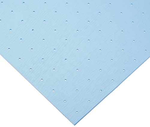 Image of Rolyan Splinting Material Sheet, Polyflex II, Blue, 1 /8 inch x 18 inch x 24 inch, 1% Perforated, Single Sheet