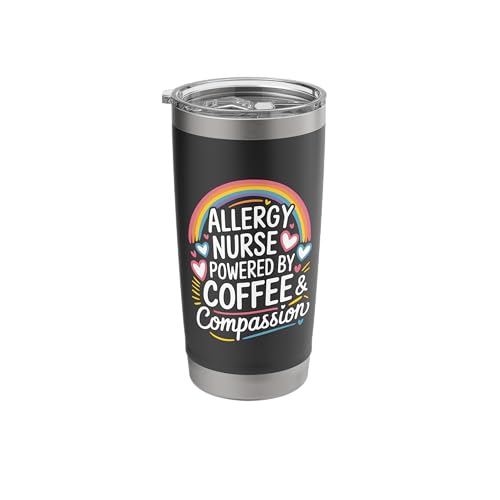 Allergy Nurse Design for Immunology Nurse Allergist Nursing Stainless Steel Insulated Tumbler