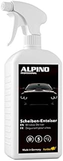 Alpino Turbo Enteiserspray Auto (1 Liter) - Klare Sicht in Sekunden | High Performance Formel | Scheibenenteiser Spray, Auto Enteiser Spray, Enteisungsspray Auto Eisspray | Langzeit Frostschutz