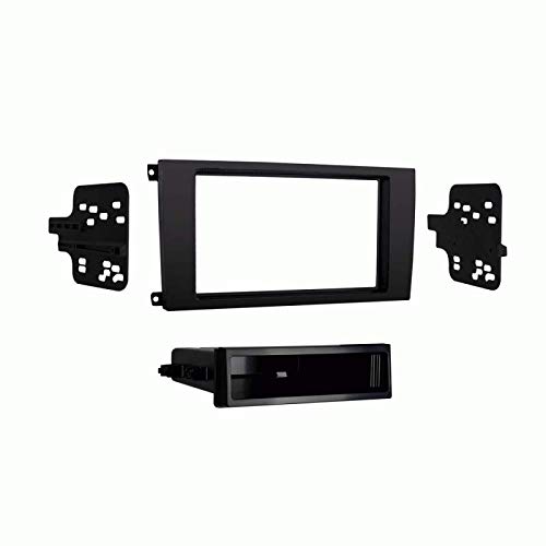 Harmony Audio Compatible with Porsche Cayenne (955) 2003 2004 2005 2006 Single Double DIN Stereo Radio Install Dash Kit