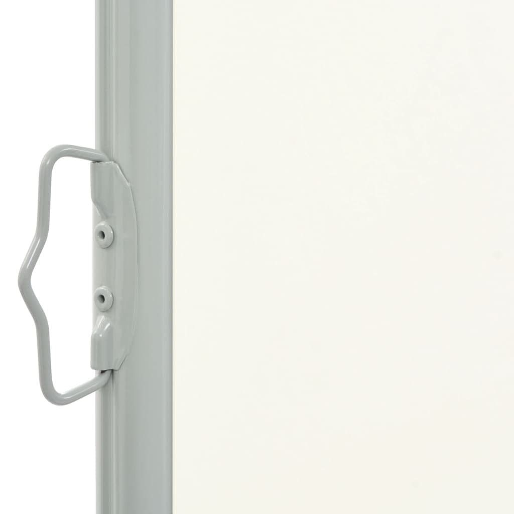 Willood Ausziehbare Seitenmarkise, Sichtschutz Windschutz Markise, Balkon Sichtschutz Seitlich, 100x300 cm Creme