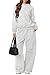 ETCYY NEW Womens 2 Piece Lounge Sets Bow Trim Print Hoodie Set Fall Fashion Oversized Sweatshirts Wide Leg Sweatpants