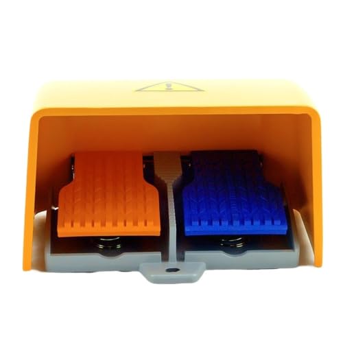 Interruptor de pie HRF-HD5NX de doble paso con carcasa de aluminio robusta 3