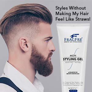 Miniatura 4 de Gel para peinar el cabello para hombre, sin fragancia, 8 onzas (paquete de 2 unidades), pH equilibrado para hombres con piel sensible, no demasiado