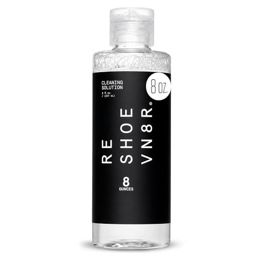 RESHOEVN8R Shoe Cleaning Solution, 8 oz - Sneaker Cleaner & Shoe Care for Canvas, Leather, Mesh...