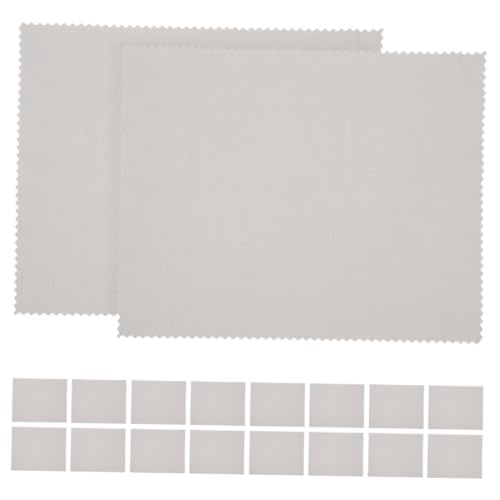 NUOBESTY 100 Piezas Paño de Limpieza de Microfibra Paños para Limpiar Lentes Reutilizables para Gafas Tabletas Teléfonos y TV Casa