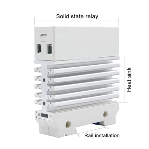 Relais statique 80A ultra performant à dissipation thermique avancée commande CC/CA - 4
