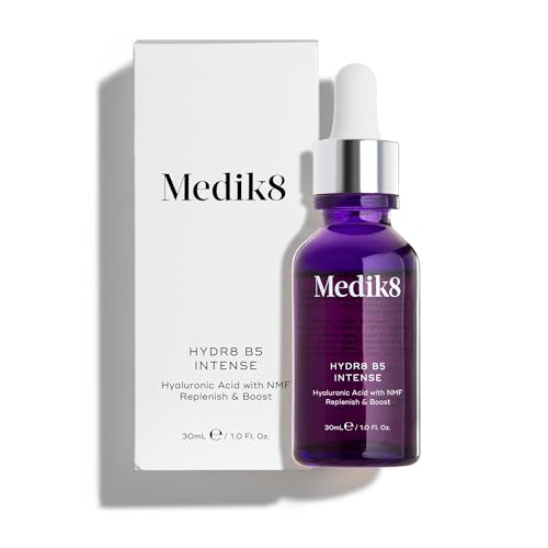 Medik8 Hydr8 B5 Intense - Supercharged Multi-Weight Hyaluronic Acid Serum - Replenishes, Smooths & Plumps Skin - Ideal For Normal To Dry Skin Types - 30Ml - 7
