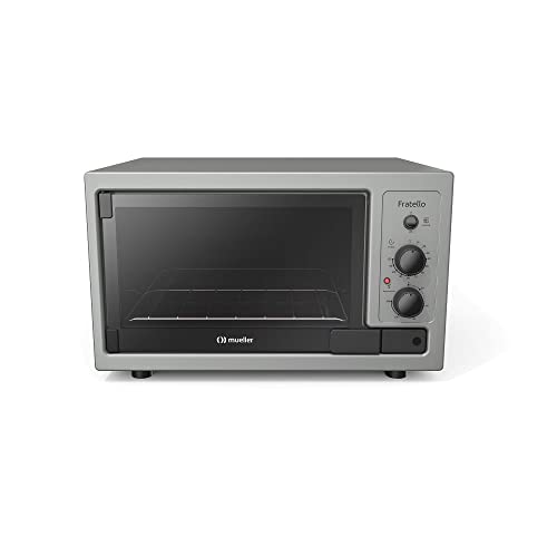 Forno Elétrico Mueller Fratello CT 44 Litros de Embutir Titanio – 127 Volts