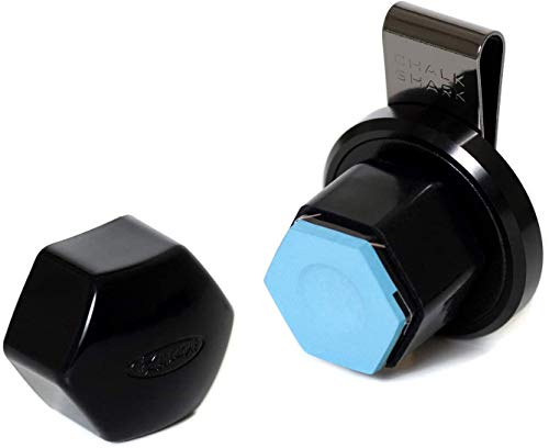 Kamui Roku Chalk Shark Billiards Octagonal Pool Chalk Holder Case - Black