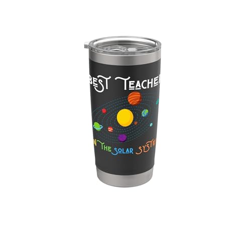 Il miglior insegnante nel sistema solare divertente scuola Galaxy Science Solar System - Grande regalo per la Giornata della Terra e per la festa degli insegnanti per tuo marito, fidanzato, papà, fratello, zio o figlio che ama la scienza, la terra e la galassia della Via Lattea, regalo per lui scienziato astronauta.