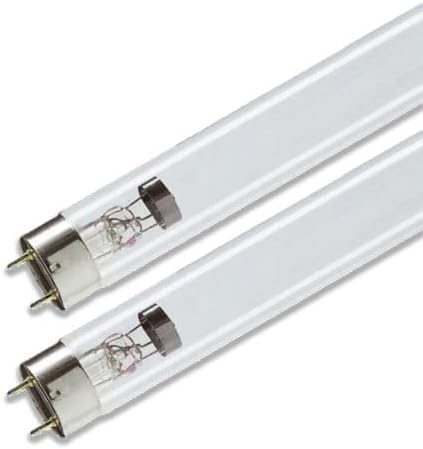 eco-filtration Philips T8 15 Watt UV Lamps Replacement Bulb (2 x Bulbs) | UV Sterilisers | Ultra Violet Tube — image 1