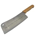 EXTREMADAMENTE VERSÁTIL gracias a la nitidez y robustez de la hoja, un cuchillo de chef puede satisfacer todas sus necesidades diarias: cortar, rebanar, picar y cortar en cubos frutas, verduras y muchas variedades de carne.