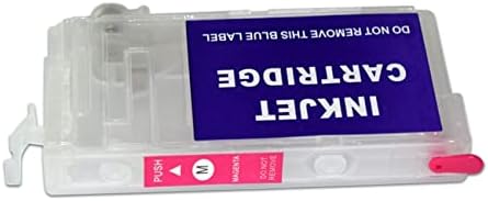 Miniatura 2 de T822 T822XL Cartucho de tinta recargable sin chip compatible con impresora Ep-Son Workforce WF-3820 WF-4820 WF-4834 WF-4830