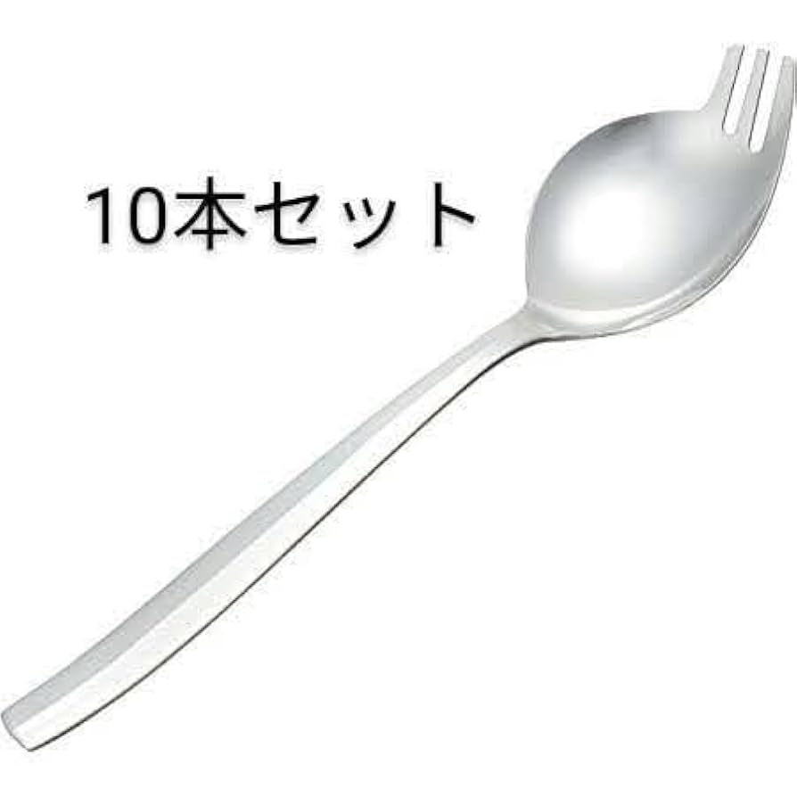 Amazon.co.jp: ラーメンスプーン 10本セット ラーメンフォーク