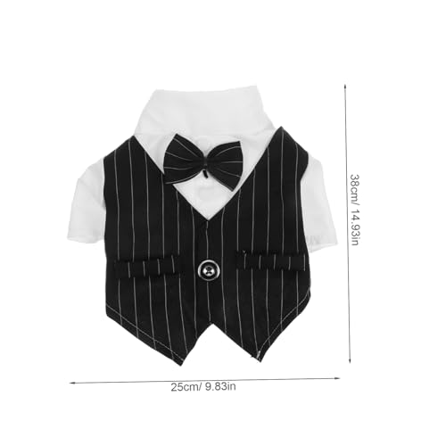 Vestido formal decorativo para perros Happyyami, talla S miniatura 2