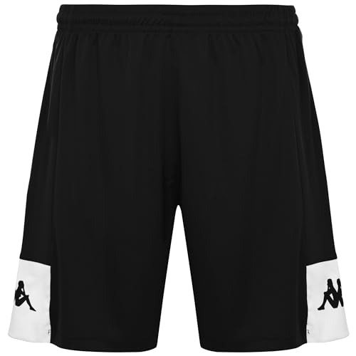 Kappa DAGGO Pantalón Corto Negro/Blanco M