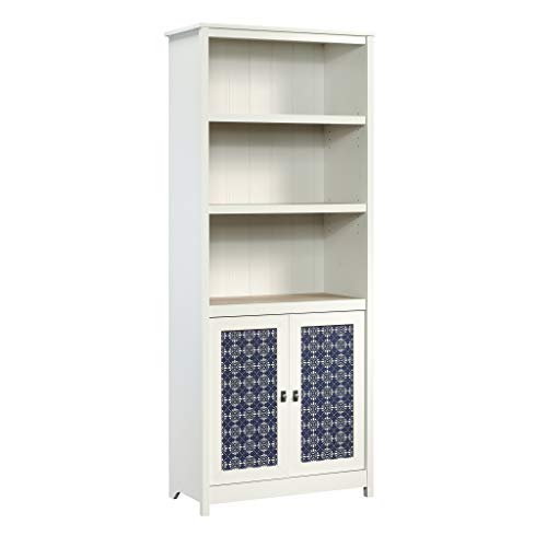 Sauder Cottage Road Book Shelf, Bookshelf with Storage, Library Bookcase
