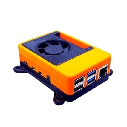 3D Printed Compatible 3 (B/B+) Wall Mount Case for Automation Projects(only Plastic Parts Included)-image-45