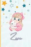  Zara Girl Happy Journal Notebook :Personalized Name Journal for Zara  to do list daily planner Journal For Girls Called Zara , Personalized journal ... girls / journal Paperback 6x9 Inches , 120