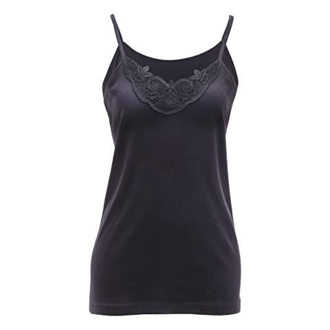 Maria Angel Ladies Cotton Lace Camisole Cover