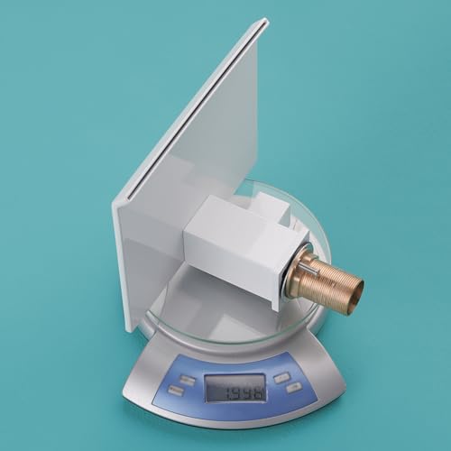 Ensemble de robinet de bain 3 trous blanc en laiton de qualité supérieure