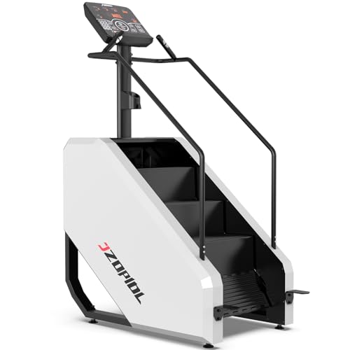 Image of Stair Machine, Commercial Grade Stepmill Machine, Stair Stepper with LCD Screen, Cardio and Lower Body Workouts, 450LBS, 15-164 Steps /Minute