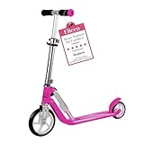 INDIVIDUELL - Der Little Big Wheel Scooter ist zwischen 68-74cm höhenverstellbar & besitzt eine tiefe, 75cm lange Trittfläche - Der perfekte Begleiter für Kinder im Vorschulalter.