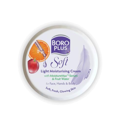 Image of BoroPlus Soft Light Moisturising Cream|Light & Non-sticky|Provides 24 hour moisturisation | For Soft Fresh Skin 200 ml