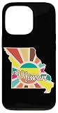 Esprimi il tuo amore per il Missouri con questo design vivace, che presenta un outline colorato che cattura l'essenza dell'orgoglio locale e del fascino del Midwest.